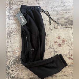 Greys anatomy size medium black scrub jogger pants